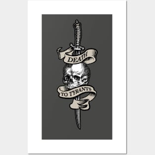 Death To Tyrants With Sword Posters and Art